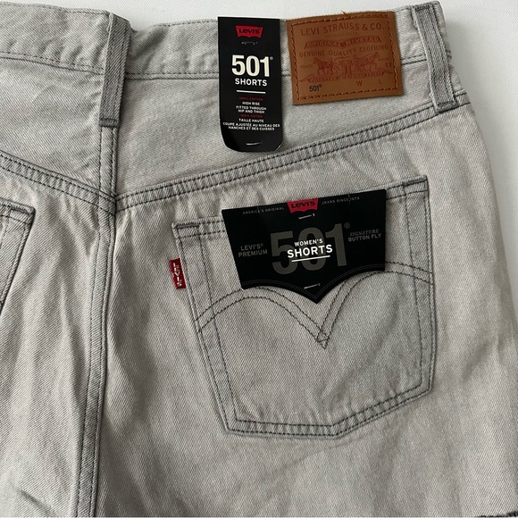Levi’s Premium 501 ORIGINAL SHORTS Size 32 Women - Picture 7 of 16
